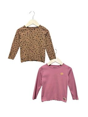 ⭐️ 5/$30 Next Kids Ribbed LS Shirts Bundle (x2) size 2-3 Years